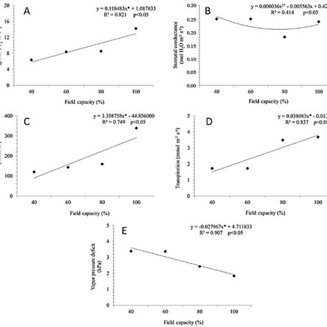 Photosynthetic CO 2 Assimilation A Stomatal Conductance B