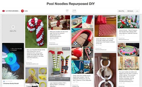 Allred Design Blog Inspired By Pinterest Pool Noodle For Holidays DIY