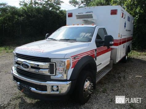 2017 Ford F 450 XLT Super Duty Ambulance 4X4 In Cincinnati Ohio