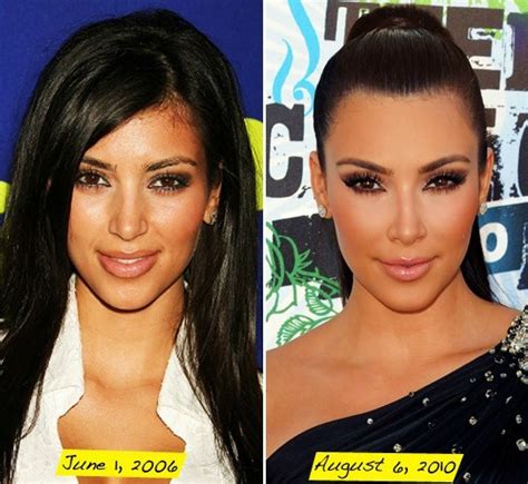 Kim Kardashian Before And After ~ Styles & Trends