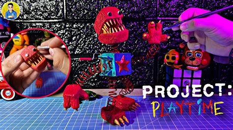 Project Playtime BOXY BOO PLASTILINA PORCELANA POLYMER CLAY YouTube