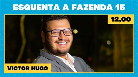 Victor Hugo Do Bbb Fala Sobre P S Reality E Onda De Hate