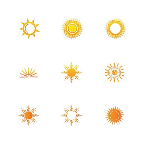 Sun Logo Vector 3570559 Vector Art At Vecteezy