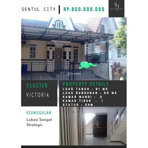 Dijual Rumah Siap Huni Tipe Di Taman Victoria Sentul City Di Bogor