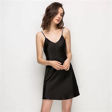 New Mulberry Natural Silk Sexy Lingerie Satin Silk Pajamas Silk Pajamas And Silk Dress Price