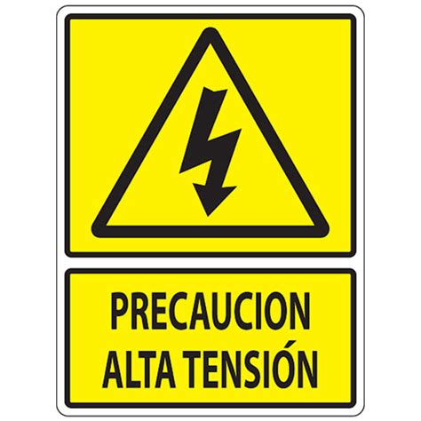 Señaletica Precaucion Alta Tension Ceisgsa