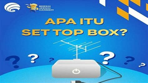 Cara Dan Syarat Penerima Bantuan STB TV Digital Gratis 2022 Kominfo