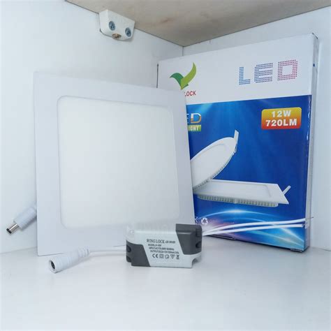 Jual Lampu Downlight Led Watt Putih Inbow Lampu Panel Led W Kotak