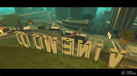 GTA V Vinewood Sign v3.0 for GTA San Andreas