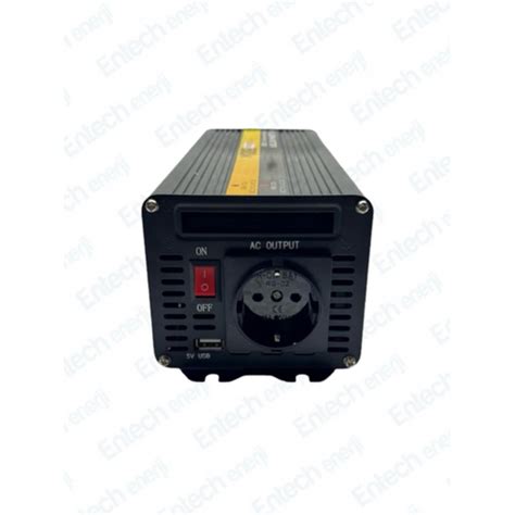 24 V Volt 1500 W Watt Modifiye Sinus İnverter İnvertör 24-220 V ...