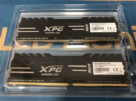 Оперативная память ADATA DDR4 16Gb (2x8Gb) 2666MHz pc-21300 XPG GAMMIX ...