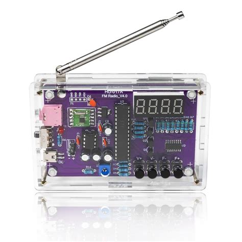 FM Radio Kit Soldering Practice Kit DIY Electronic Kits Radio DIY Kit Digital DIY Soldering ...