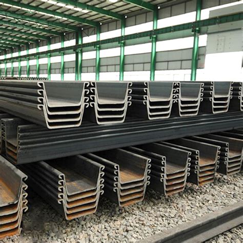 Hot Rolled Steel Piling Steel Sheet Pile U Type Larssen Philippine