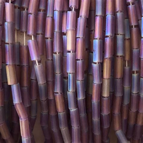 Бисер: Стеклярус 4 мм, Чехия купить в интернет-магазине Ярмарка ...