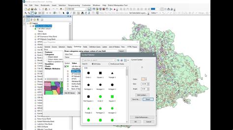 ArcGIS 10 X Symbology Change The Size And Symbol For All Categories