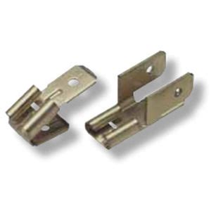 Female Solderless Terminal 0458 Series Druseidt Crimp Flat