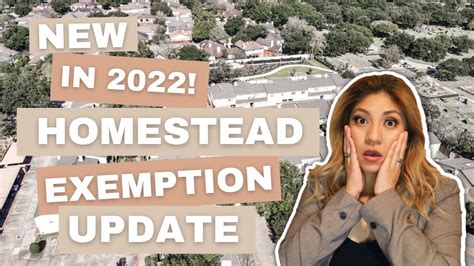 New In Homestead Exemption Update Youtube