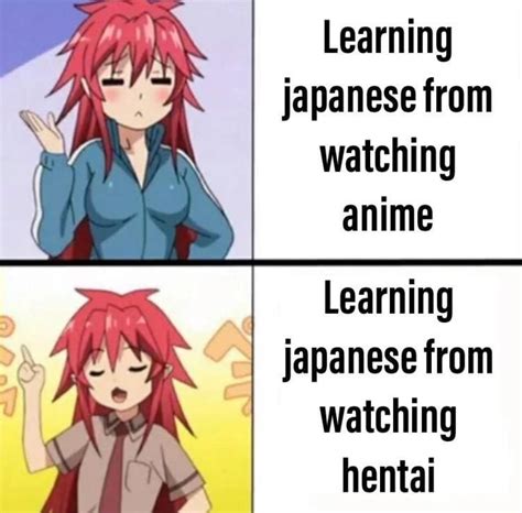 Learning Japanese From Watching Anime Learning Japanese From Watching Hentai IFunny