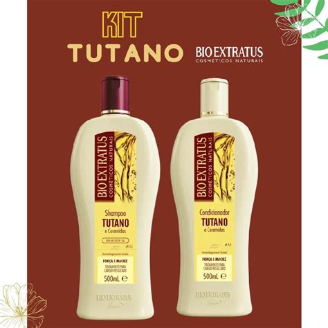 Kit Bio Extratus Tutano Shampoo E Condicionador Ml Cada Shopee Brasil