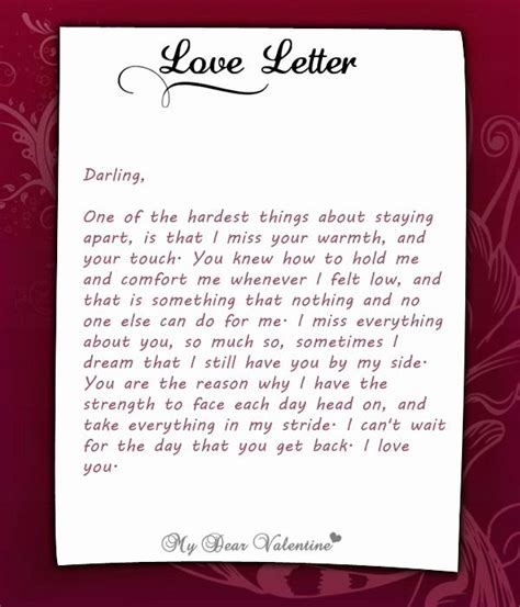 40 Love Letters to Him | Desalas Template