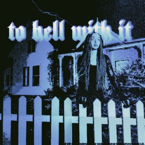 To Hell With It Poster Music Room Poster Design Decor Musica