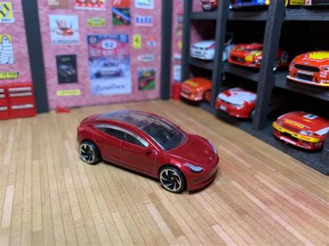 Loose Hot Wheels Tesla Model Hw Green Speed Electric Elon Musk Mint Picclick Au