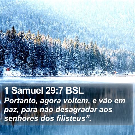 Samuel Bsl Portanto Agora Voltem E V O Em Paz Para N O