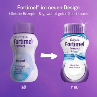 Fortimel Compact 2 4 Kcal Neutral Hochkalorische Trinknahrung Mit