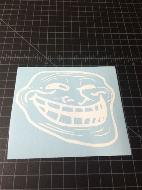 Troll Face Sticker – Sticker Boost