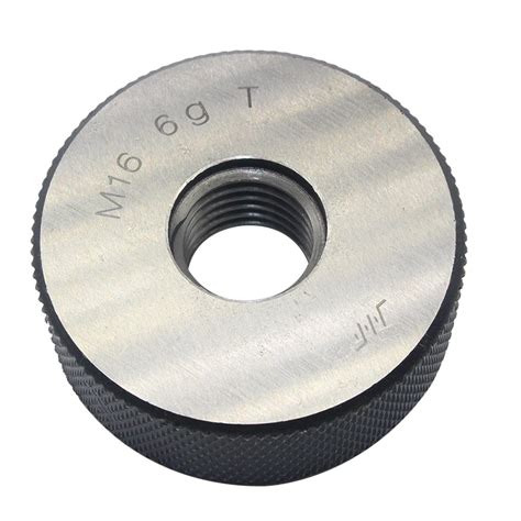 1PC M16 6g T Thread Ring Gauge Measuring External Pass Stop Thread