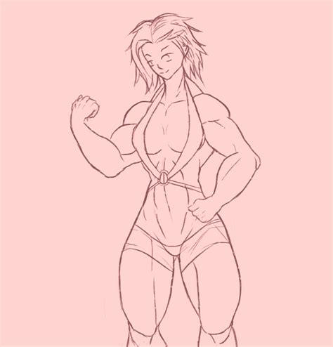 Female muscle growth by AWHF on DeviantArt