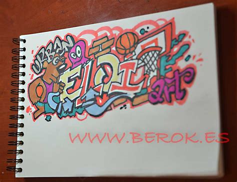 Como Hacer Tu Nombre En Graffiti Doodle Art Basket