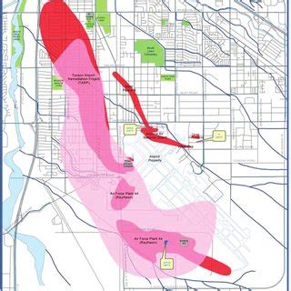 Tucson International Airport Map