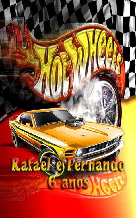 Adesivo Tubete Hot Wheels Elo Produtos Especiais