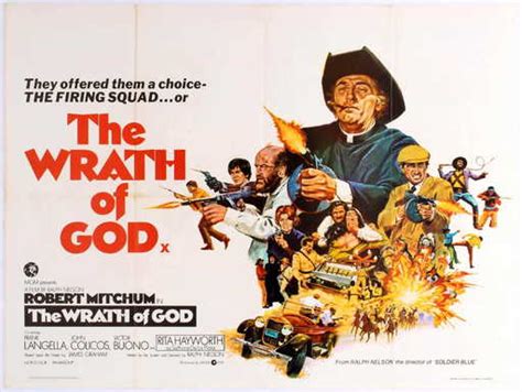 Movie Poster Western The Wrath of God UK Quad