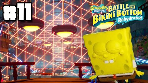 RINTANGAN LASER SpongeBob Battle For Bikini Bottom Rehydrated Part 11 YouTube