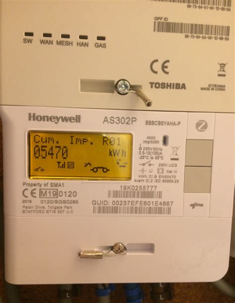 Honeywell Elster Electricity And Gas Smets Smart Meter Guide The