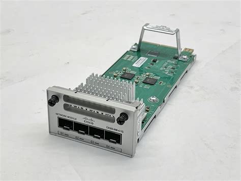 Cisco C9300 Nm 4g V01 C9300 Nm 4 1g Catalyst 9300 Series 4x 1ge Network