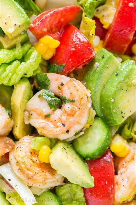 Shrimp Cobb Salad VIDEO NatashasKitchen