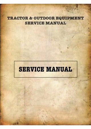 Kubota T Lawn Tractor Service Repair Manual Pdf