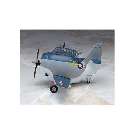 TBF TBM Plastic Plane Model Avenger Egg Plane Scientific MHD