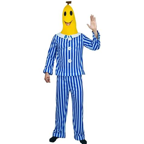 Funny Cosplay Bananas In Pyjamas Costume Sets Tv Show Halloween Carnival Fancy Dress Up Outfits