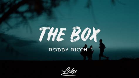 Roddy Ricch The Box Lyrics Youtube