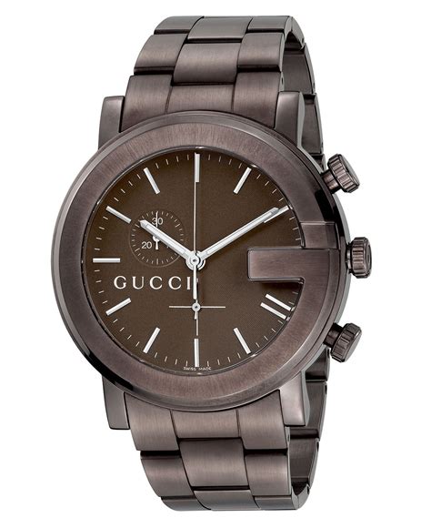 Gucci Watch Mens Swiss G Chrono Collection Macys Gucci Watch