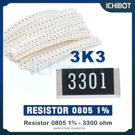 Resistor K Ohm Toleransi Smd Smt Pcs Ichibot