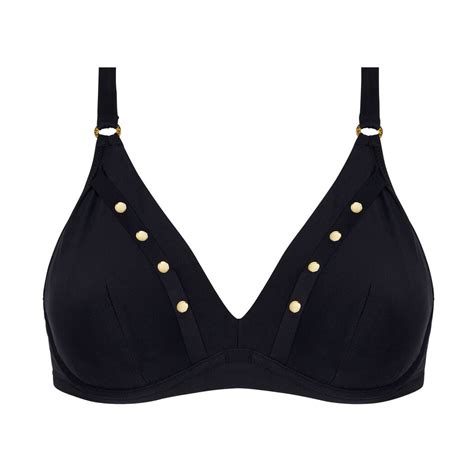 Plus size triangle bikini top Lise Charmel Éclat Rock