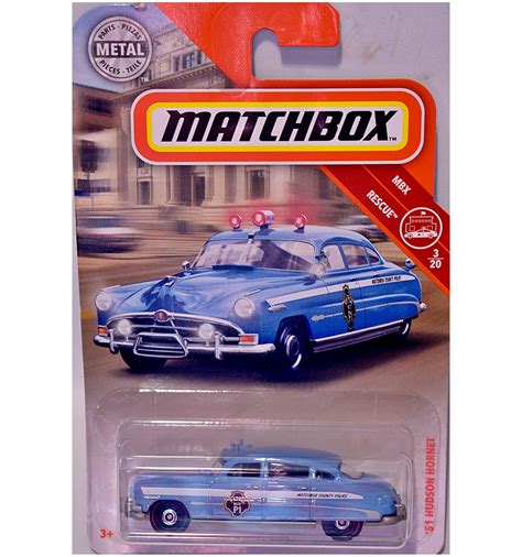 Matchbox Hudson Hornet County Police Car Global Diecast Direct