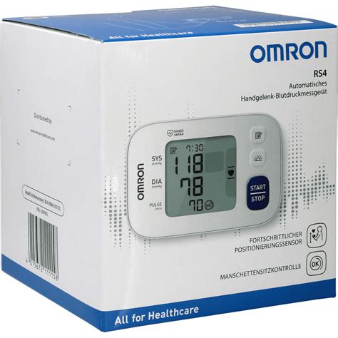 Omron RS4 Automatic Wrist Blood Pressure Monitor – FarmaOn