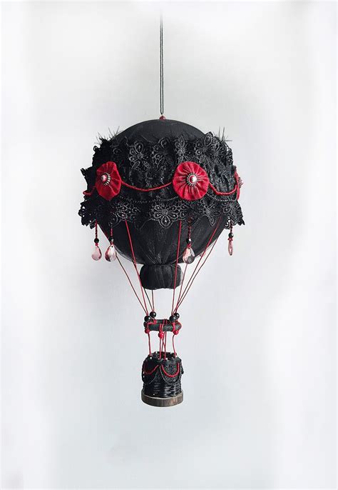 Gothic Hot Air Balloon Model 11 Decorative Hot Air Balloons Textile