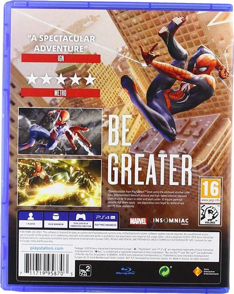 Marvels Spiderman Game Of The Year Edition Ps4 Spiderman Ps4